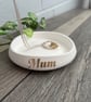 Personalised White Round Trinket Dish - Custom Name Gift - Image 4