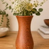 Handturned Australian Lacewood bud vase. Handmade Wooden vase