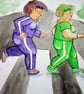 Abbey Road Crossing. Fit ladies painting - Image 6