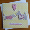 Dog Card - Sending Special Wishes - Anniversary, Birthday