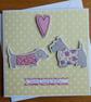 Dog Card - Sending Special Wishes - Anniversary, Birthday
