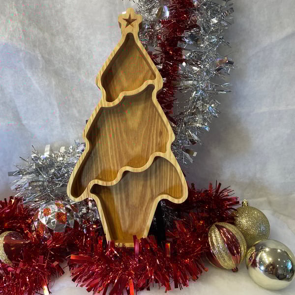 Christmas Tree Serving Tray