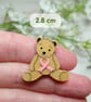 Breast Cancer Awareness Pin, Handmade Breast Cancer Support Lanyard Badge - Image 4