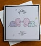 Christmas Card - Merry Pigs In Blankets Day - Sequins - Image 1