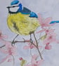 Blue Tit Painting 