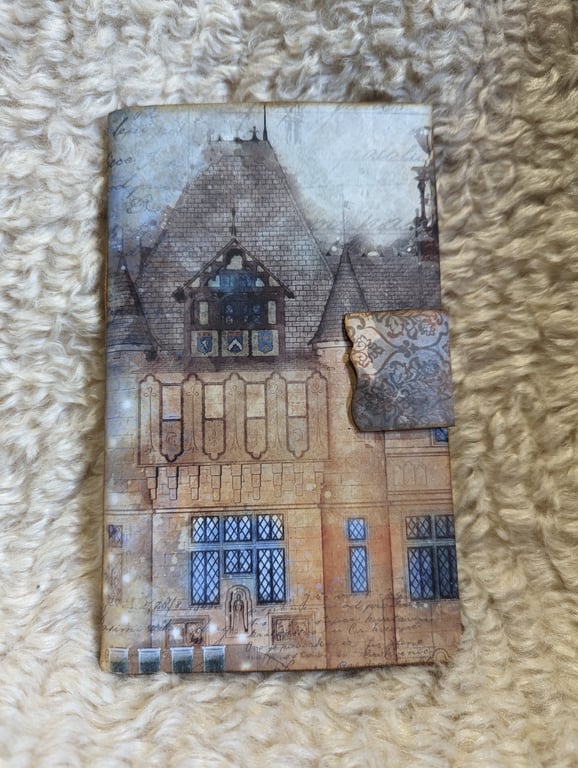 Slim journal with an alchemist theme