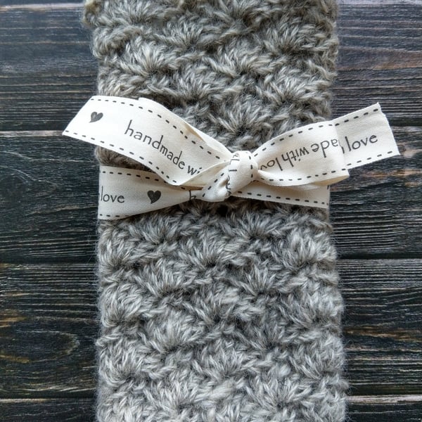 Wool and Alpaca Fingerless Gloves