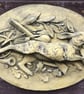 Hunting Hare Oval Plaque