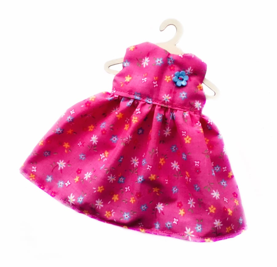 Bright Pink Dress - reserved for Beverly