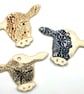 Ceramic cow hanging decoration - Image 2