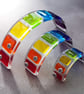 Handmade Glass Skinny Steps Rainbow Bridge - Pet Loss Optional Paw Prints & Card - Image 7