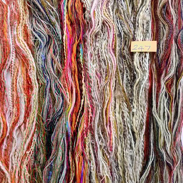 Creative Threads, Textured Yarns, for tapestry, weaving, embroidery, collage