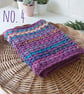 Crochet Chunky Stripe Neck Warmer Cowl - Image 4