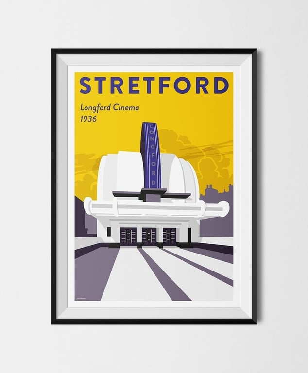 001 - Stretford - Longford Cinema - Free UK P&P