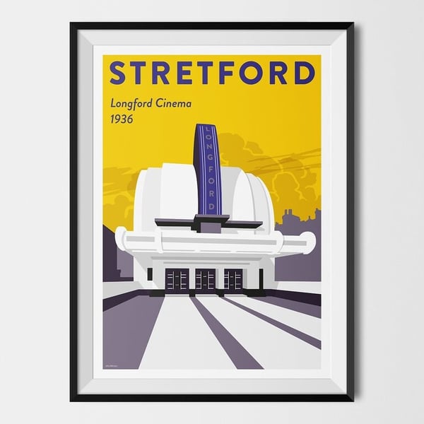 001 - Stretford - Longford Cinema - Free UK P&P