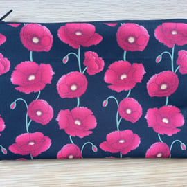 Poppy Style 1 Storage pouch - ideal gift  make up bag