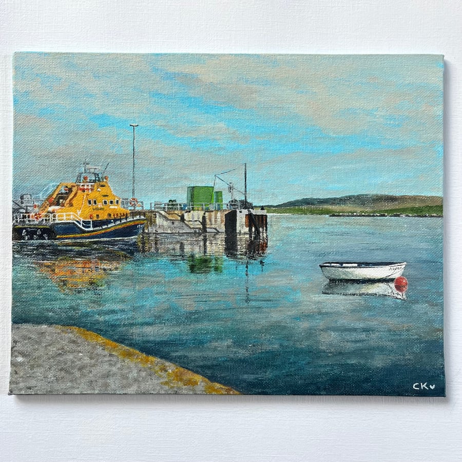 Reflections on a calm day print