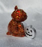 Resin Art Halloween Bear - Pumpkin Patch  - Image 2