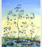 Framed Wildflowers Landscape Oil Painting Cow Parsley Impressionist Art - Image 2