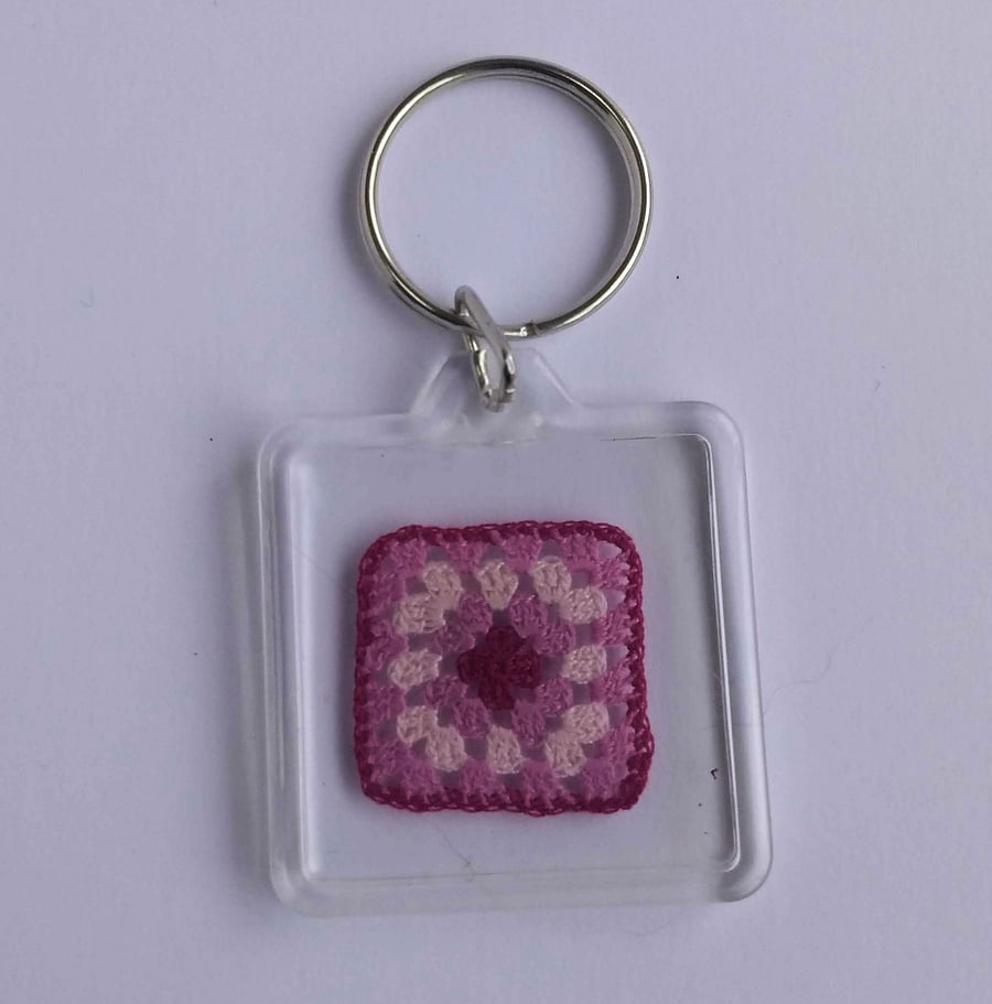 Crochet keyring, micro crochet, miniature crochet, SALE