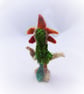 Felted Garden Fairy, Flower Creature, Needle Felted Fantasy Decoration - Image 4