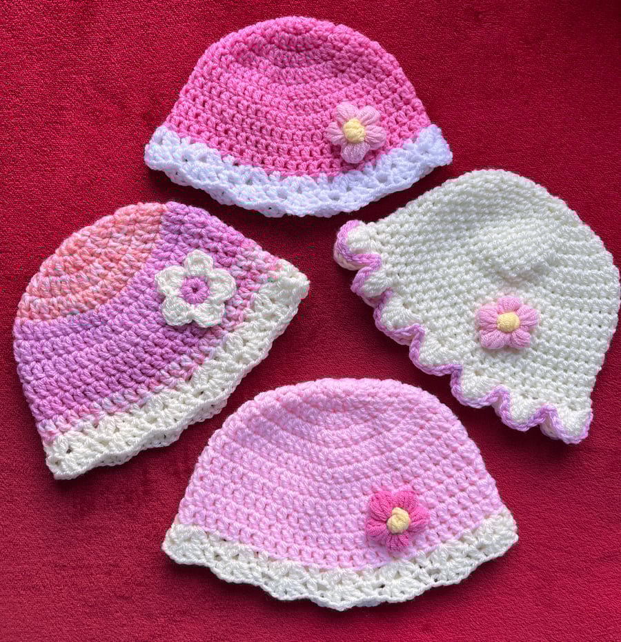 Crochet hats all sizes
