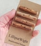Four driftwood toggle buttons - Image 3