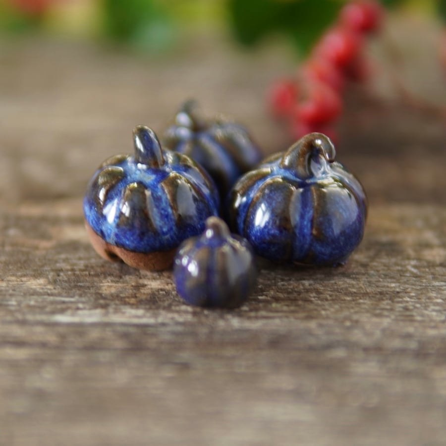 Mini pumpkin set - blue