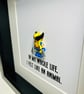 WOLVERINE - Framed Lego minifigure  - Image 2