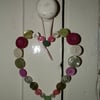 Button Heart Hanger