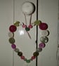 Button Heart Hanger - Image 1