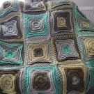 Hypnotic Tile Crochet Blanket - Yorkshire Meadow