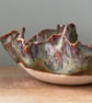 Handmade ceramic bowl, stoneware wavy key bowl, hall decor, trinket bowl - Image 5