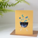 Houseplant Greeting Card - The Lesser Spotted What Do You Call It!