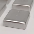 Lead-Free Pewter Ingot 100g Approx. 95% Tin for Jewellery Making & Casting