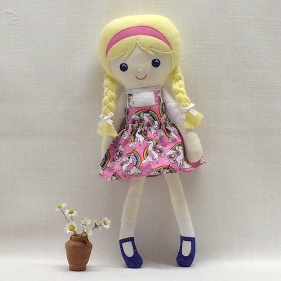 Unicorn Daisy doll