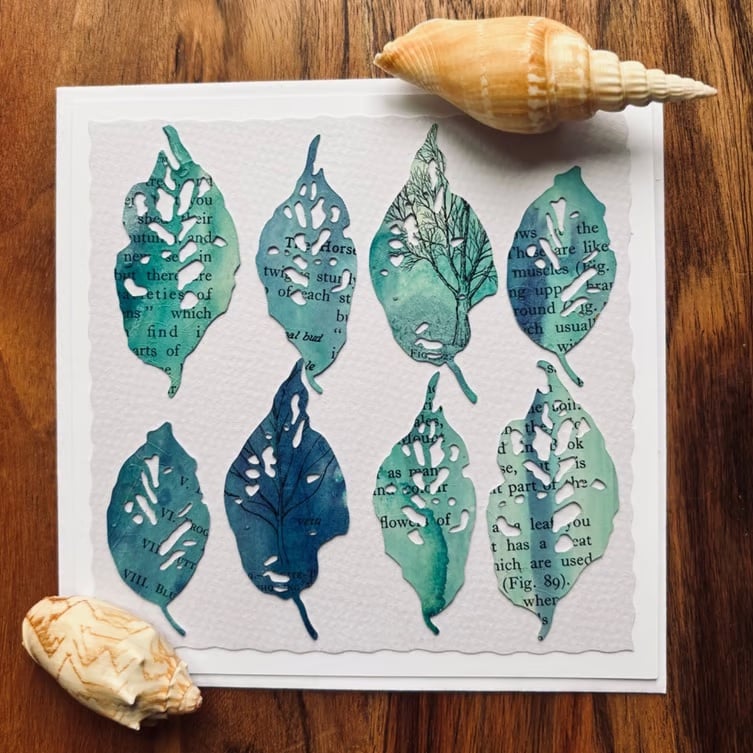 Verdigris Foliage 1 - with envelope