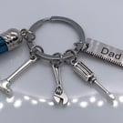 Fathers Day Keyring  and pouch 