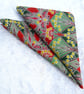 Liberty print handkerchief, pocket square, Ianthe Sparkle - Image 4