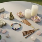 7 Chakra Energy Balance Bracelet – Healing Crystal Gemstone Jewellery 