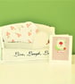 Mushroom theme Cross Stitch Card with Sequins  - Image 4
