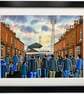 Wigan. Framed & Unframed Fine Art Print Athletic Football FC Springfield Pk Gift - Image 1