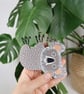 Hanging koala ornament for plant, crazy plant lady gift, cute animal decor. - Image 4