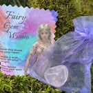 Fairy Gem Wishes - Card and Crystal bring positivity into your life