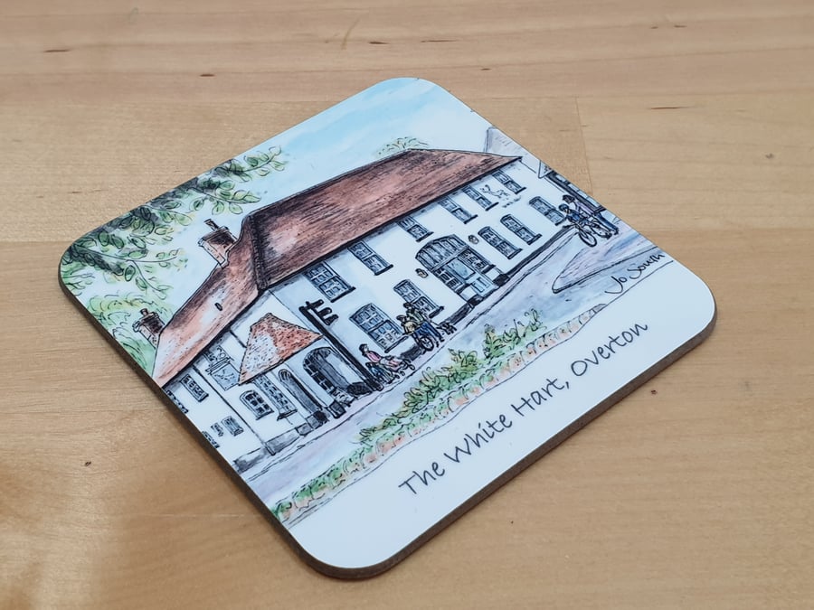 The White Hart Pub, Overton Coaster