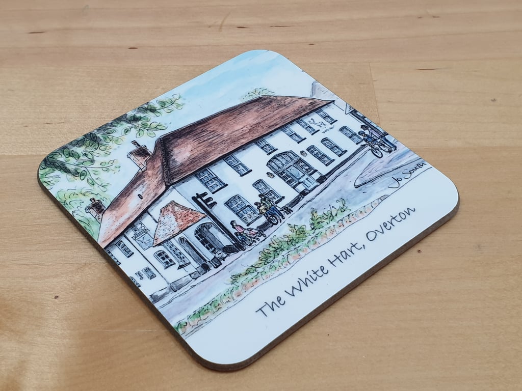 The White Hart Pub, Overton Coaster