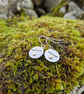 Sterling Silver Disc Earrings with 9ct Gold - JBJ1034 - Image 6