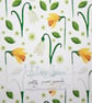 Springtime- British wild flowers- hand bound recycled notebook - Image 5