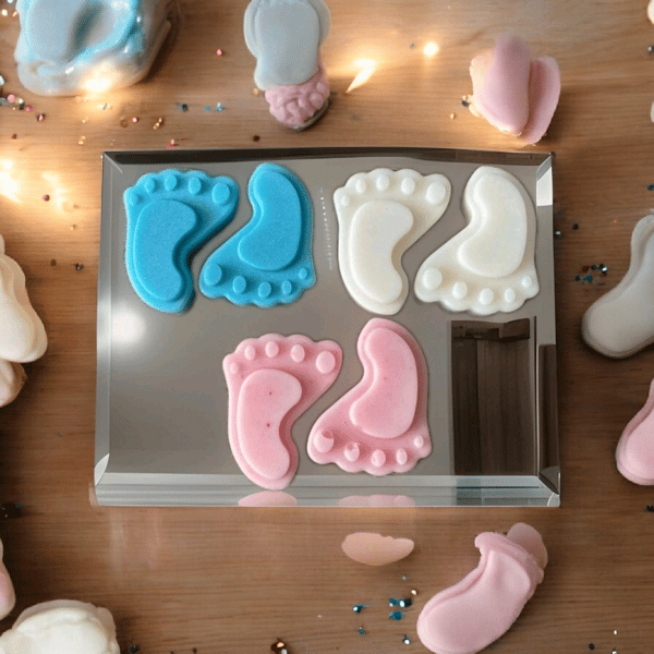 Baby feet wax melts Handmade