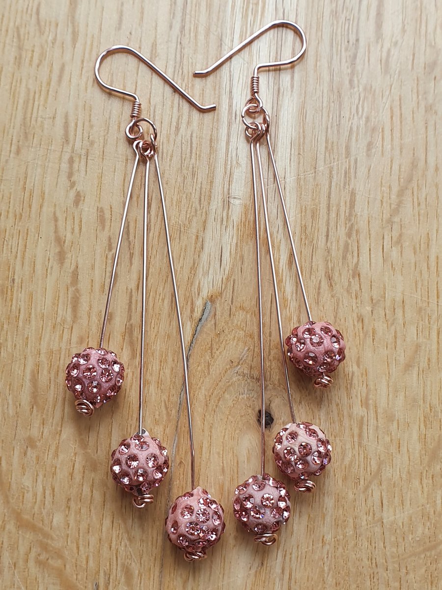 Light hot sale dangle earrings